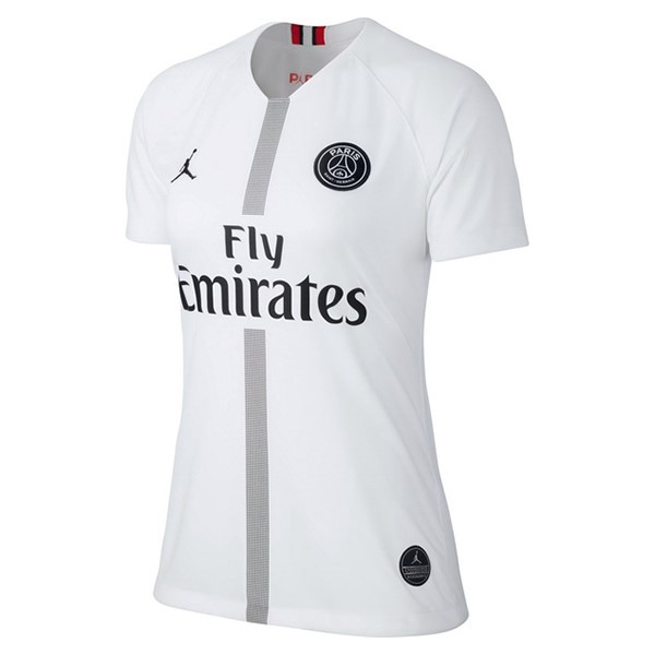 Camiseta Paris Saint Germain 3ª Mujer 2018-2019 Blanco